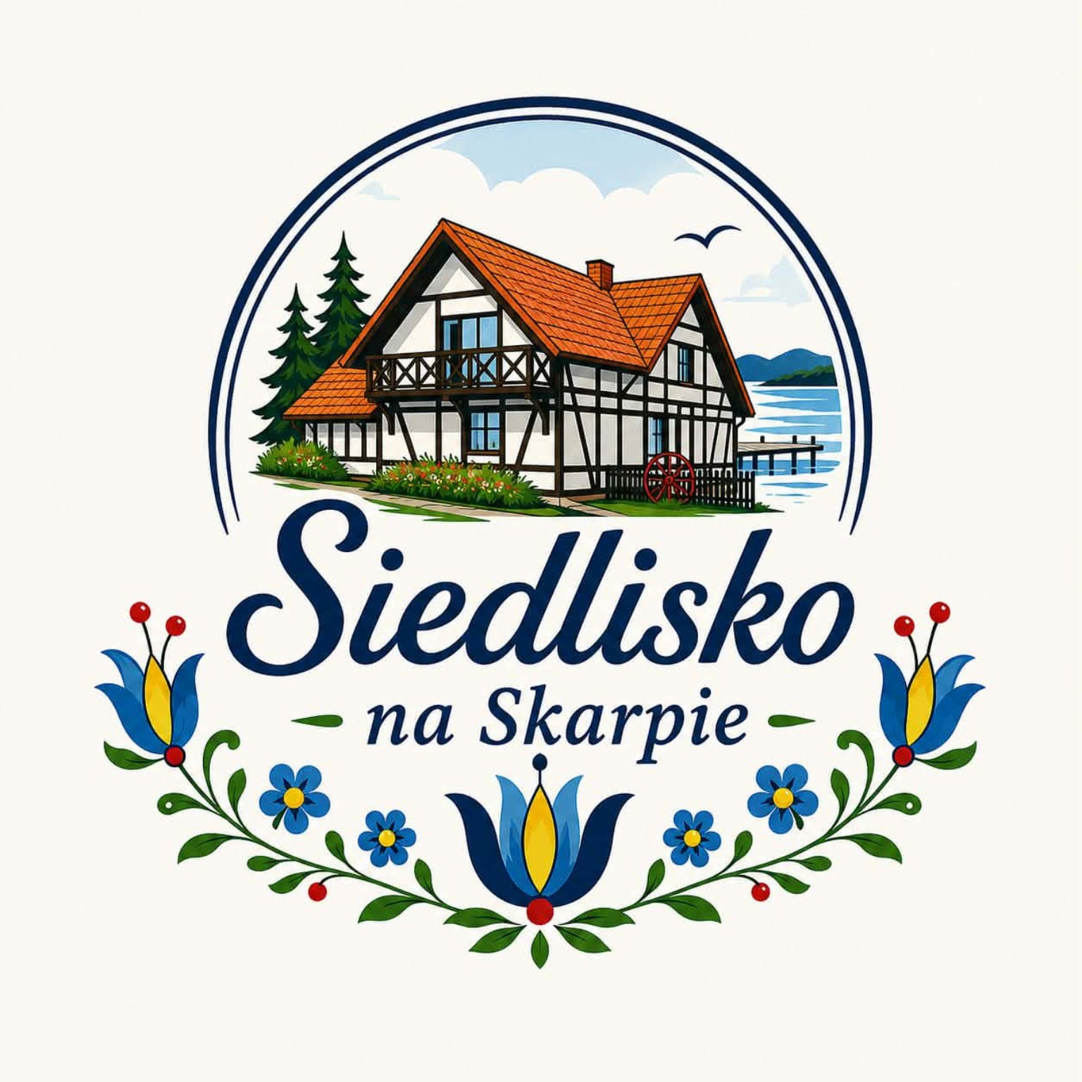 Logo Siedlisko na Skarpie — agroturystyka na Kaszubach